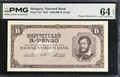 1946 Hungary 1000000 B-Pengo Banknote Pick 134 PMG 64 EPQ Hyperinflation Issue