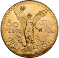 1931 Mexico Gold 50 Pesos NGC MS63 Mexico City Mint Fr-172 37.5 Grams Gold
