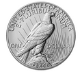 2024-P United States Peace Silver Dollar $1 Uncirculated Modern Issue