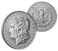 2025-S Morgan and Peace Dollar Reverse Proof Two-Coin Silver Set San Francisco Mint