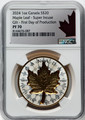 2021–2024 Canada Silver Maple Leaf $20 Proof 3pc Set NGC PR70 FDOI/FDP