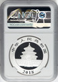 2016–2018 China 2oz Silver Panda 10 Yuan 2pc Set NGC MS69/MS70 First Releases ER