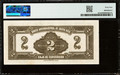 1940 Costa Rica Banco Nacional 2 Colones Pick 197a PMG 64 Choice Unc Overprint