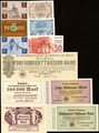 Germany Group of 20 Notes Crisp Uncirculated Notgeld Reichsbahn Hyperinflation Mix Light Stains