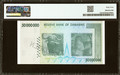 2008 Zimbabwe 50 Million Dollars Pick 79s Specimen PMG 64 AA0000000