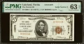1929 Lakeland FL $5 PMG 63CU Serial Number B000003A Ty. 1 Scare Extremely Rare