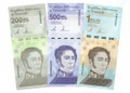 2020 Venezuela 200k 500k 1M Bolivares Soberano Set 3x100 UNC 300 Pcs Hyperinflation