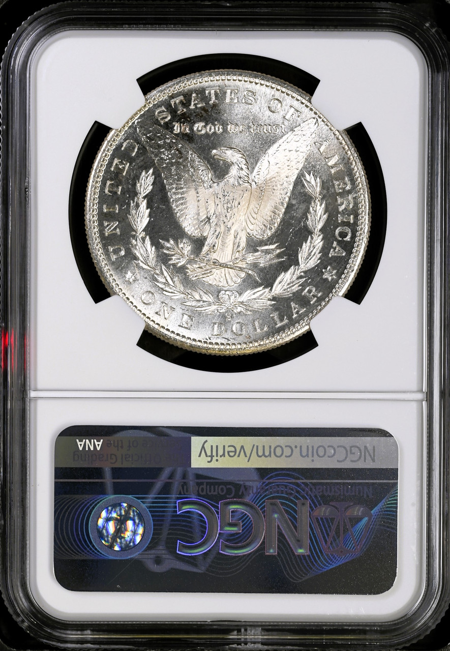 1880/79-S $1 Morgan Silver Dollar Large S VAM-9 NGC MS68 PQ Finest Known  Top Pop