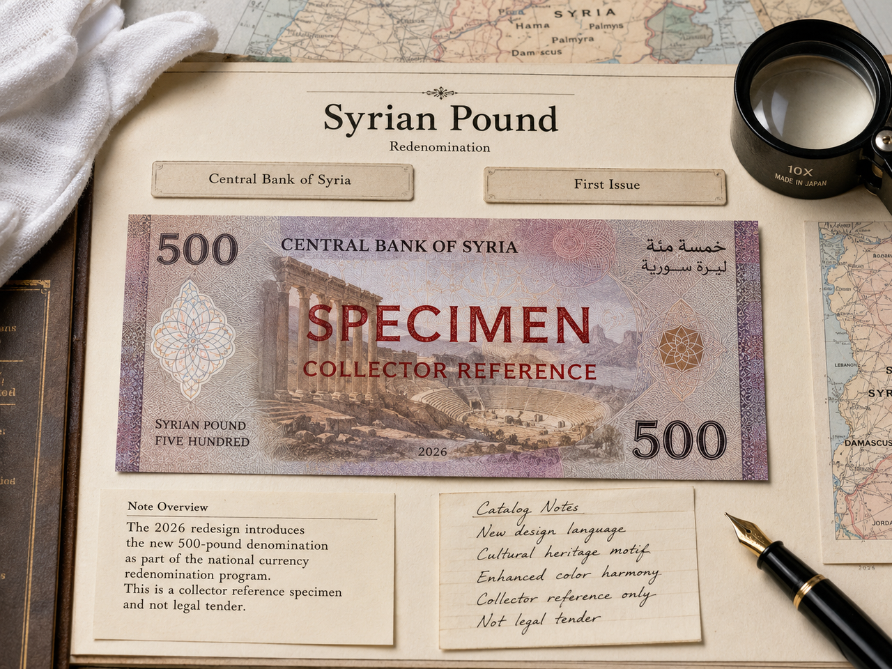 Syria's 2026 500 Pound Redenomination Explained | Planet Banknote