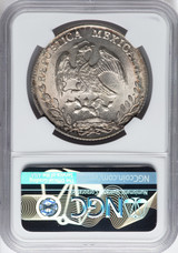 1886 Mexico 8 Reales Zacatecas NGC MS64 — Cap & Rays | Planet Banknote