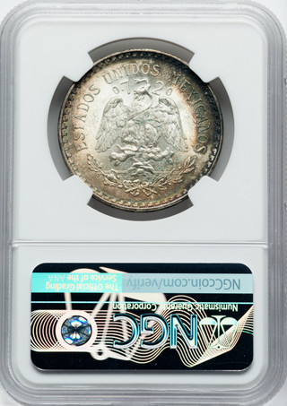 1944 Mexico Silver Peso NGC MS66 — Liberty Cap Gem | Planet Banknote