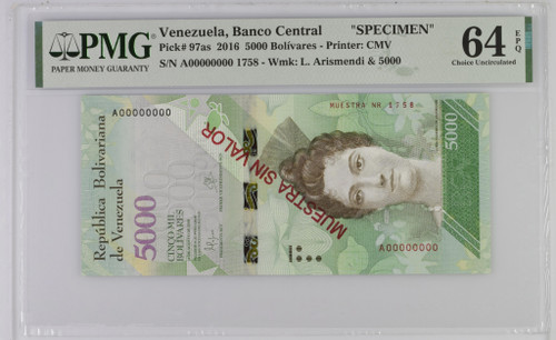 2019 Venezuela $50,000 Bolivares New UNC 1 Brick 1,000 Pcs Ultra