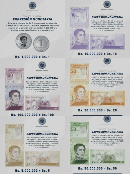 Venezuela - Venezuela Bolívar Fuerte 2007-2017 - Planet Banknote