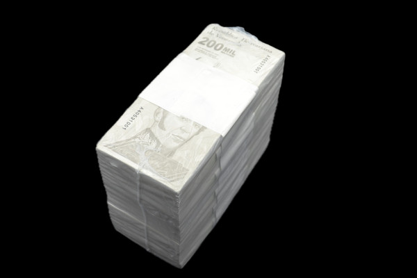 2020 Venezuela 200,000 Bolivar Soberano Brick 1000 Consecutive Notes P-112 Hyperinflation
