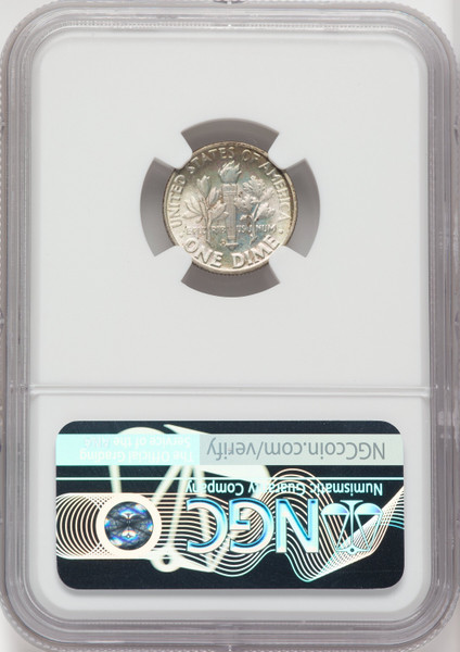 1941-S Silver 10C Mercury Dime NGC MS68 Full Bands High Grade