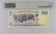 Venezuela Banco Central 2000 Bolivares 1997 PMG 64 CU, P-77as, Specimen, RARE