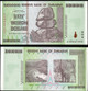 Zimbabwe 2008 50 Trillion Dollars x100 Banknote Bundle, AA P-90 New Crisp UNC Trillion Series