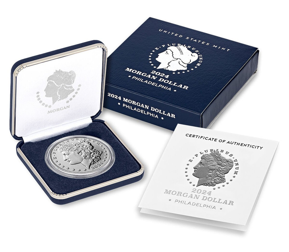 2024-P United States Morgan Silver Dollar $1 Uncirculated Philadelphia Mint Issue