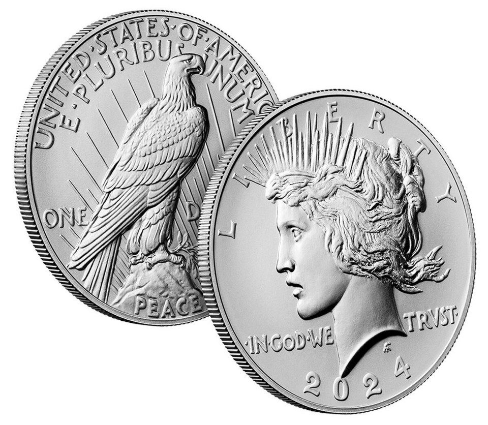 2024-P United States Peace Silver Dollar $1 Uncirculated Modern Issue
