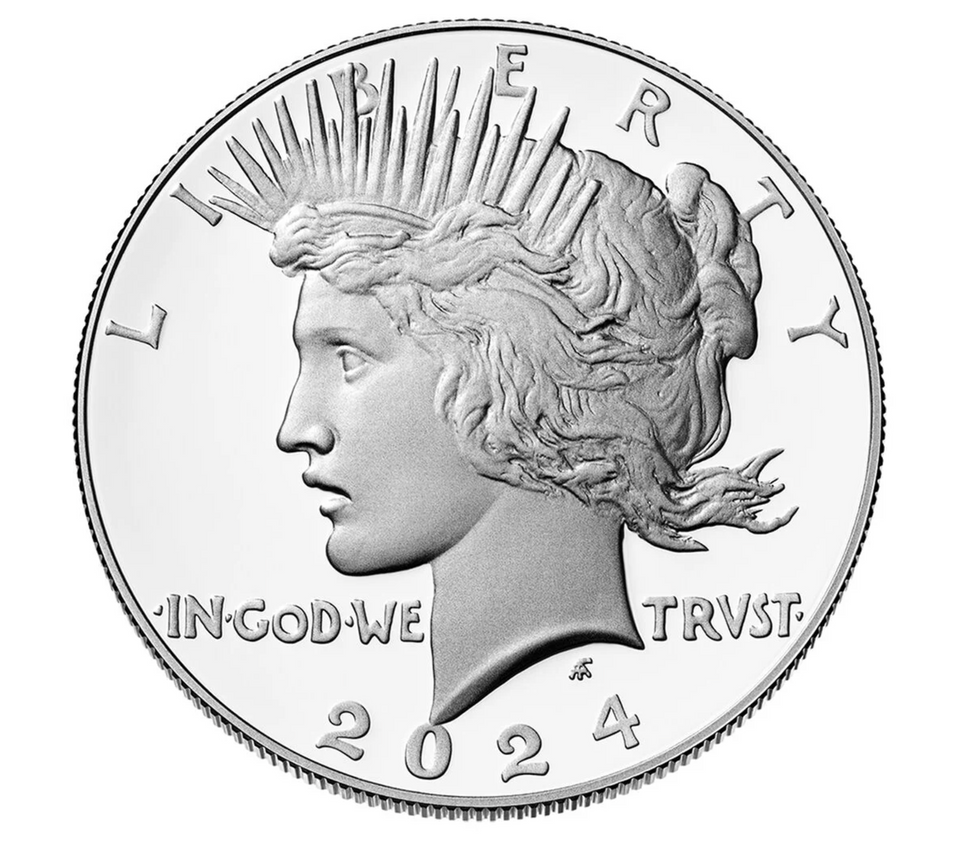 2024 United States Peace Silver Dollar $1 Proof Coin Modern Issue