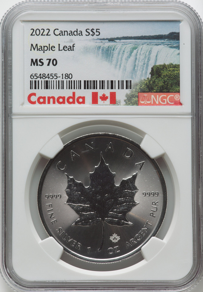 2019–2022 Canada Silver Maple Leaf 4pc Set $5/$20 PR70/MS70 FDOI FS UHR