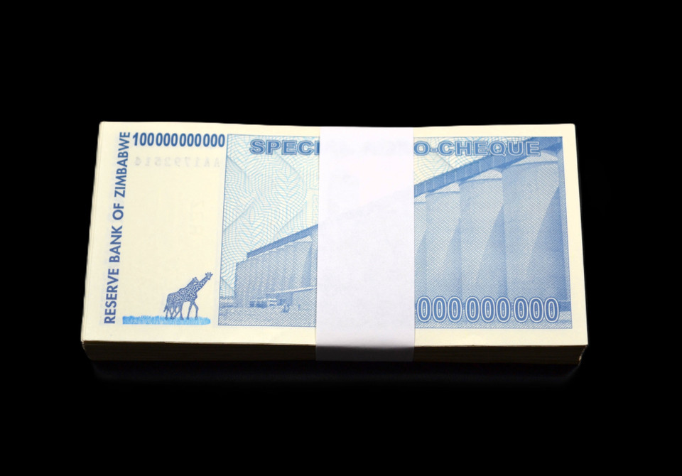 Zimbabwe 100 Billion Special Agro Cheque 2008 P-64 NEW UNC x 100 Notes