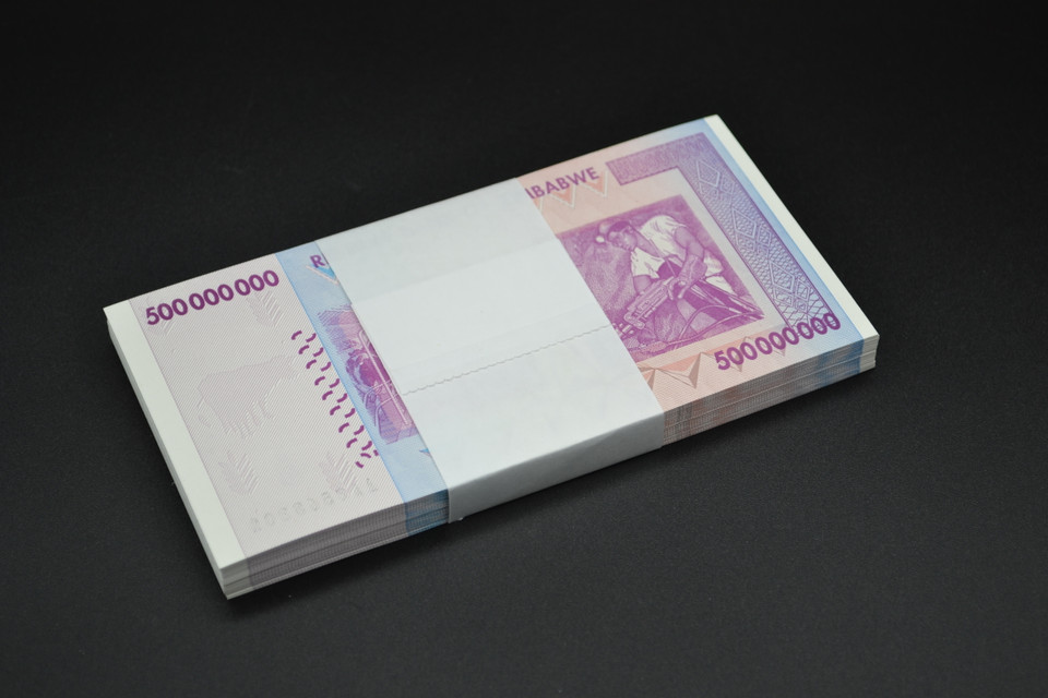 2008 Zimbabwe Agro-Cheque 500 Million Dollars Pack P#82 Crisp UNC 100 Consecutive Notes