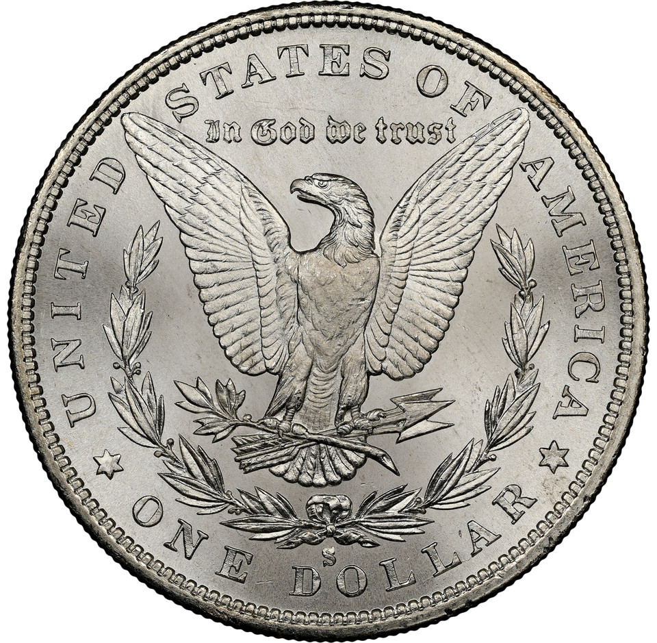 1880-S Morgan Silver Dollar NGC MS67+ CAC Great Luster Super Frosty