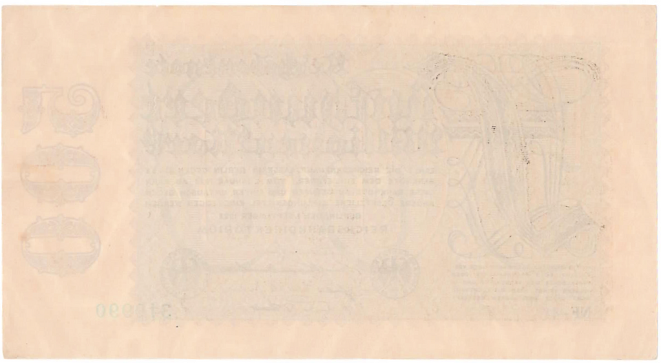 1923 Germany 500 Millionen Mark Reichsbanknote P-98 Weimar Hyperinflation Era Almost UNC