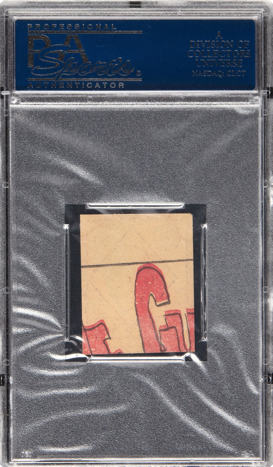 1927 Rinkeydink Stamps Ty Cobb PSA 7 NM Hand Cut Rare Pre-War Baseball Stamp