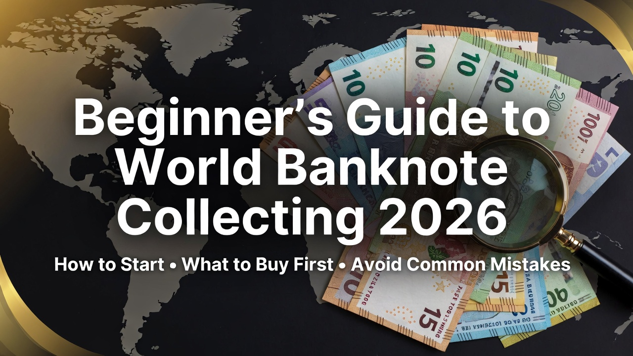 Beginner's Guide to World Banknote Collecting - Planet Banknote