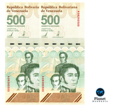 2023 Venezuela 500 Digitales Banknotes – 2.5 Billion Bolivars, UNC, Uncirculated, USA Seller