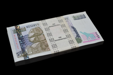 2003 Zimbabwe 1000 Dollar Crisp UNC Banknote Pack of 100 with Original RBZ Band