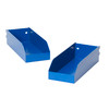 Large Metal Storage Bins (2-Pack)