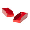 Large Metal Storage Bins (2-Pack)