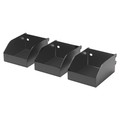 OmniWall Metal Hardware Storage Bins (3-Pack)
