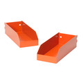 Large Metal Storage Bins (2-Pack)