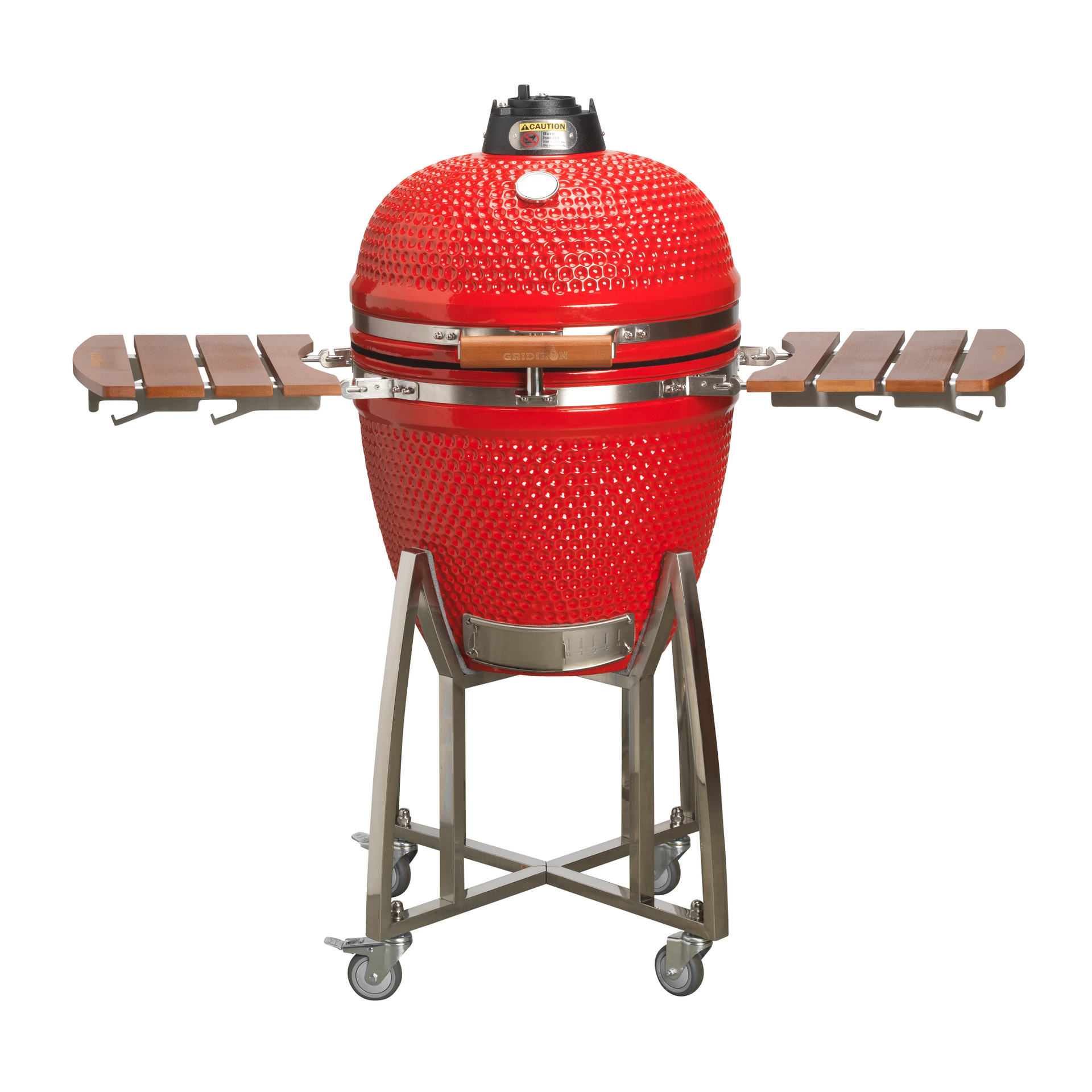 Green Gridiron Ceramic Charcoal Grill - Thumbnail 2