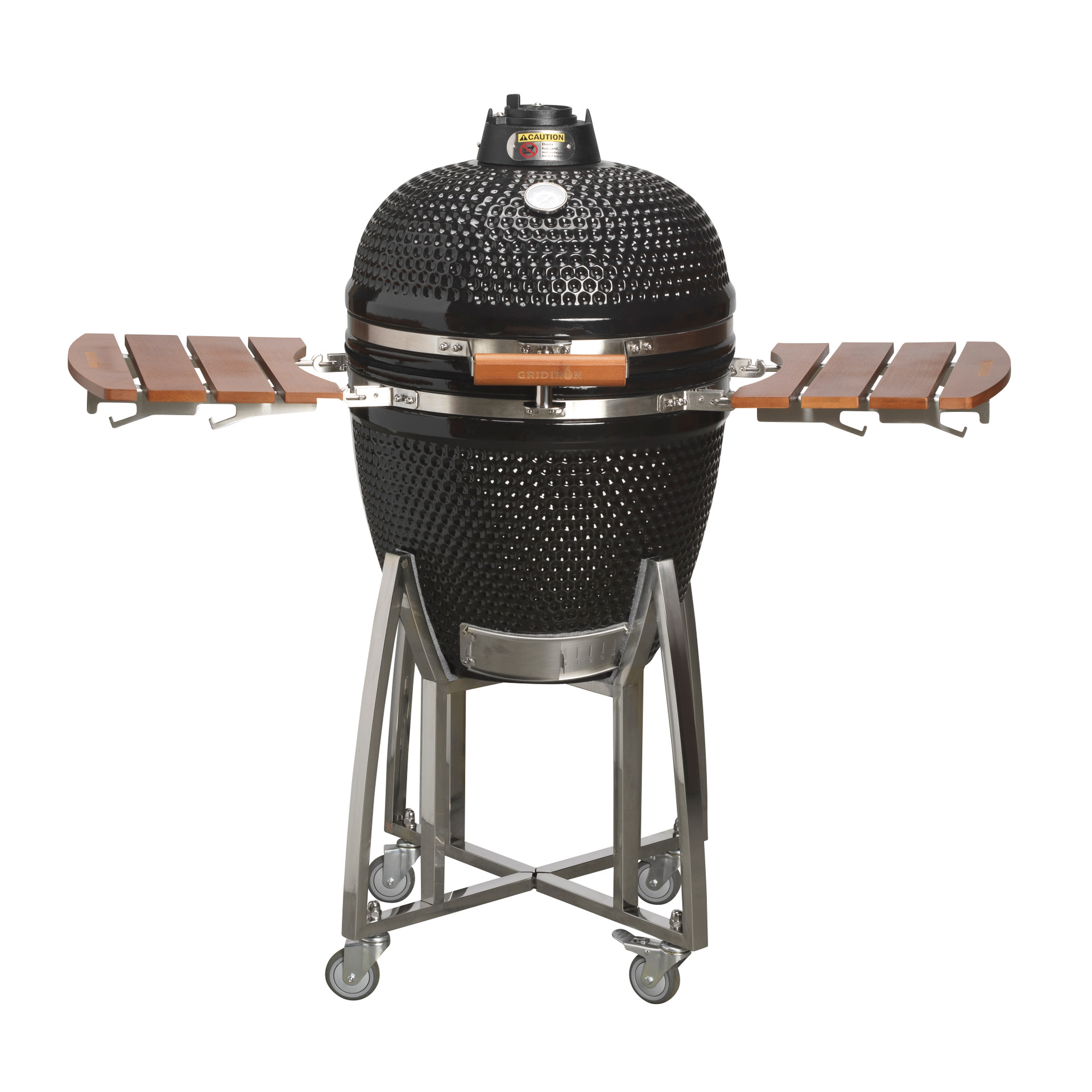 Green Gridiron Ceramic Charcoal Grill - Thumbnail 4