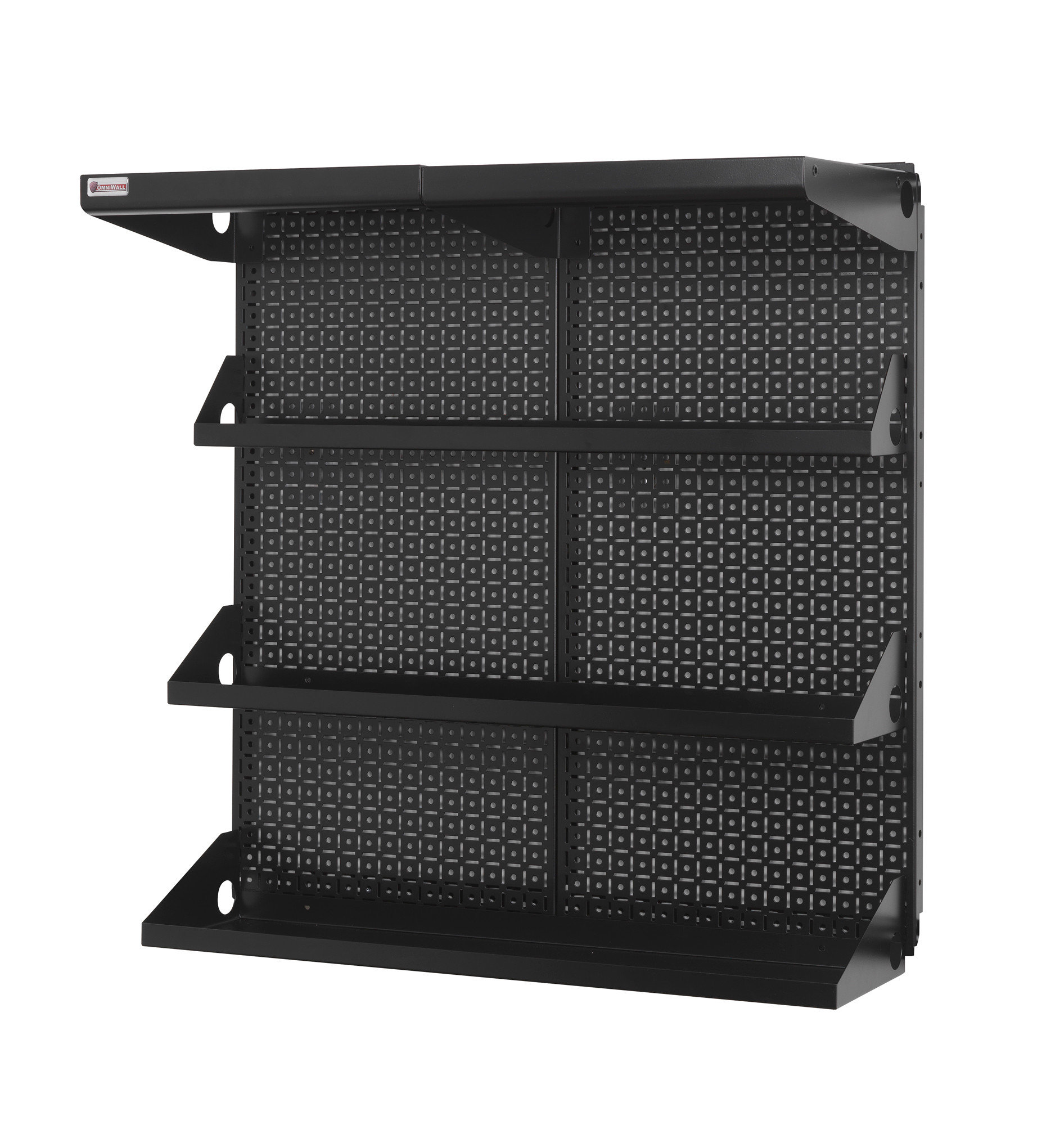 4 Shelf Metal Organization Kit Shelving Kit OmniWall