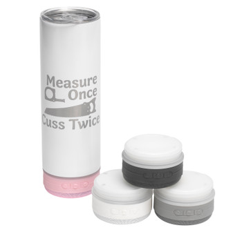 "Measure Once Cuss Twice" OmniWall Wireless Bluetooth Speaker Cup