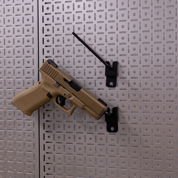 3" Firearm Left 45 Degree Wire Hook (2-Pack)