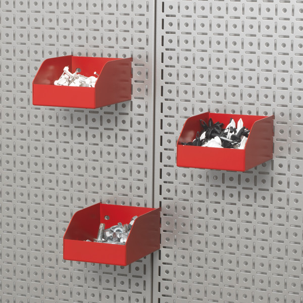 OmniWall Metal Hardware Storage Bins (3-Pack)