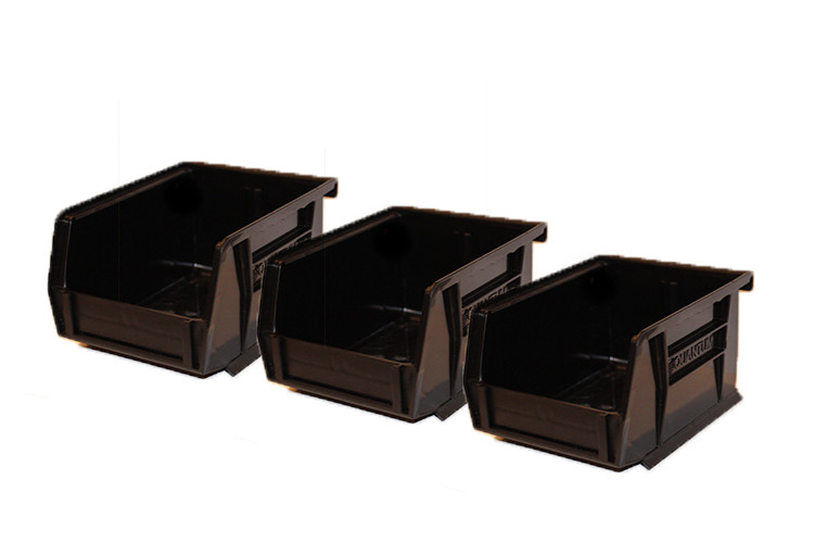 Plastic organization bins