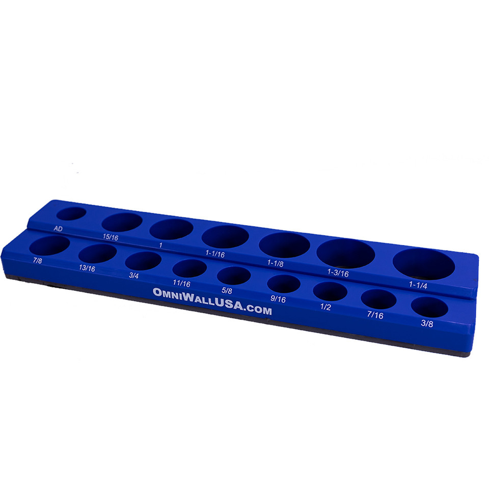 Magnetic SAE 1/2" Drive Socket Organizer