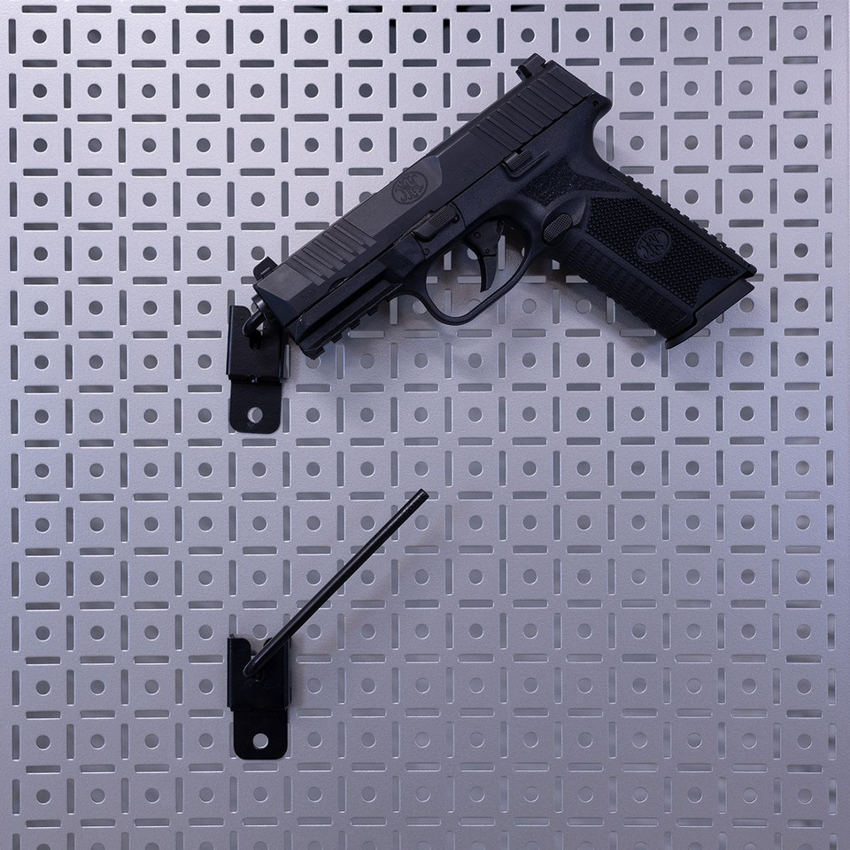 3" Firearm Right 45 Degree Wire Hook (2-Pack)