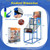 Kids Basketball Arcade Game with Electronic Scoreboard and Sound Effect B593-SP38012