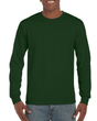 Men's Classic Long Sleeve T-Shirt (Forest Green)