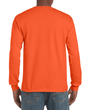 Men's Classic Long Sleeve T-Shirt (Orange)