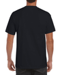 Men's Ultra Cotton Adult T-Shirt with Pocket (Black)